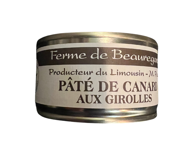 Pâté de canard aux girolles 130 g