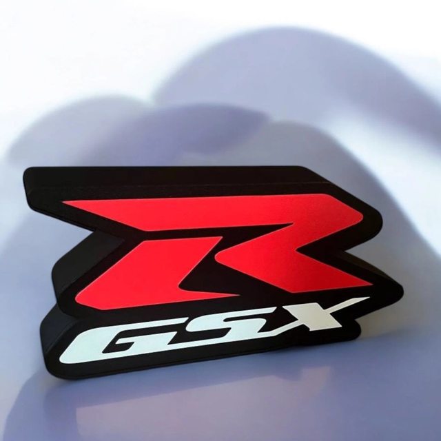 Lampe 3D GSX-R led - La performance Suzuki illumine ton espace !