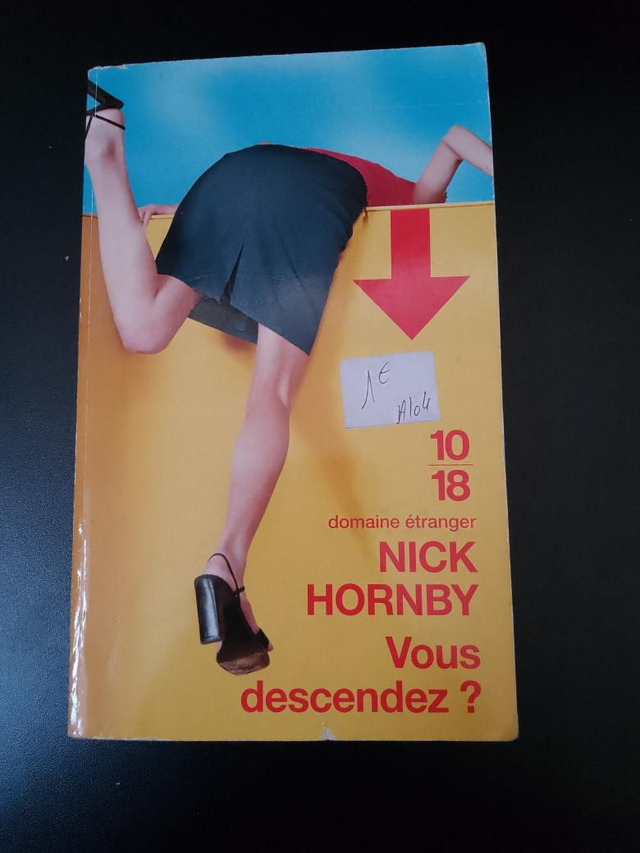 Vous descendez ? Nick Hornby