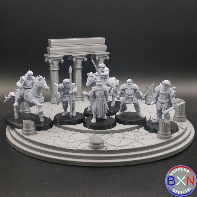 Les guerriers Perses : Pack 06 - Jeu de role - RPG - Miniature