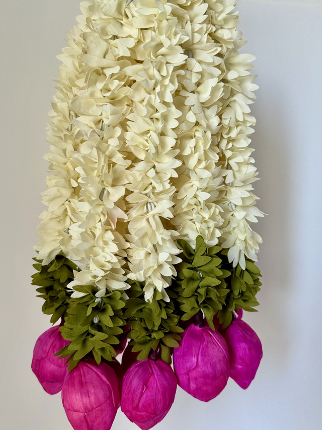 Lotus Bud Hanging Garlands –  pair