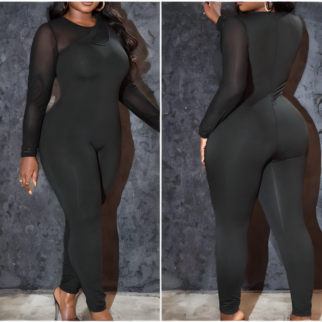 Combinaison manches transparentes (2XL)