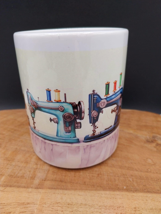Mug machines à coudre