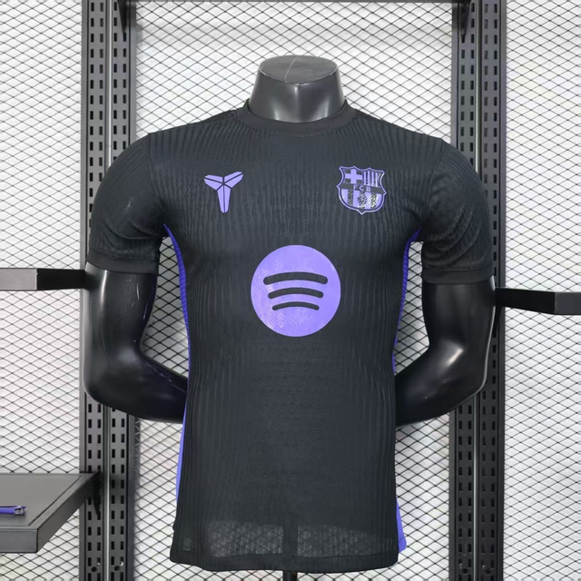 Camiseta Barcelona Edición Especial Kobe Bryant - Versión Jugador (Negra) - 25-26