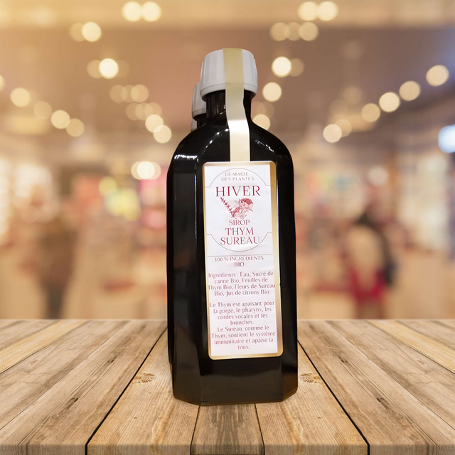Sirop Hiver Serein, Thym-Sureau