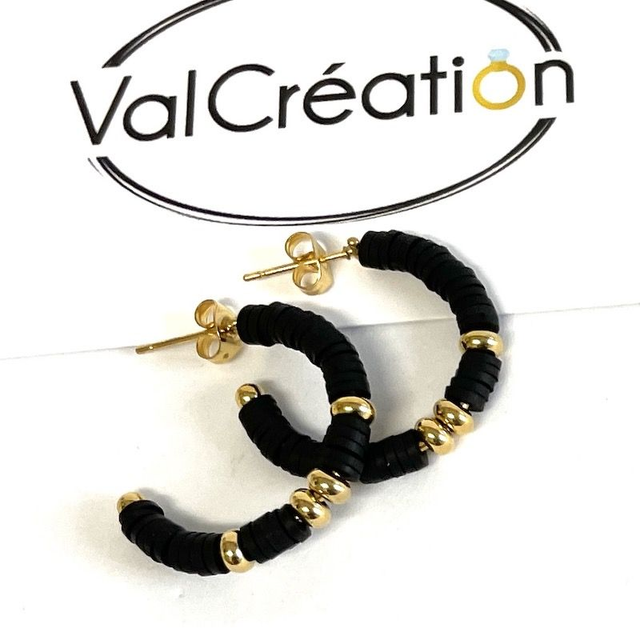 Créoles CAROLA dorées XS