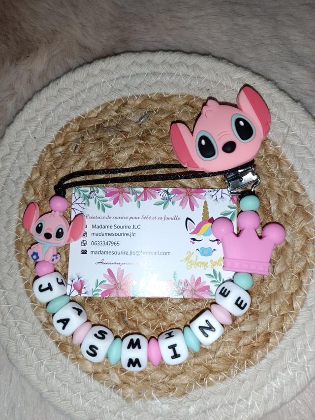 Attache tétine Ang +