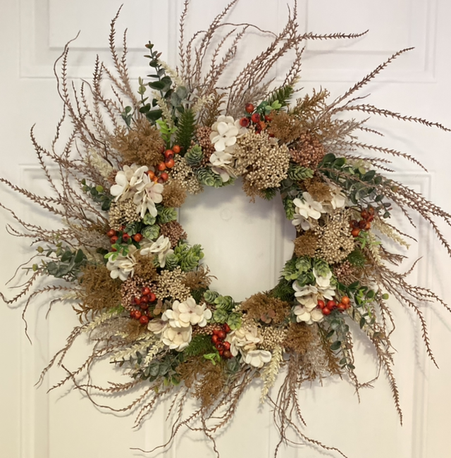 L-10 Faux Wreath