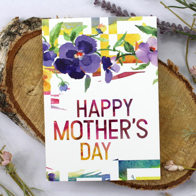 Bright Floral Mother’s Day Card