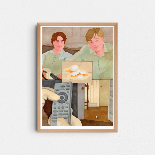 Funny Games (impression Fine Art Giclée format A4)