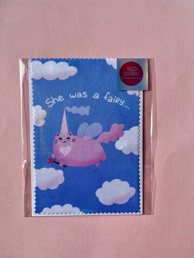 Mikrokuituliina /Microfibre Cloth – She was a fairy ... 