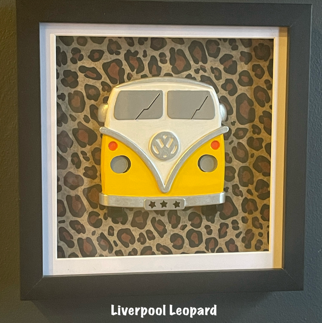 Framed Campervan (Yellow)