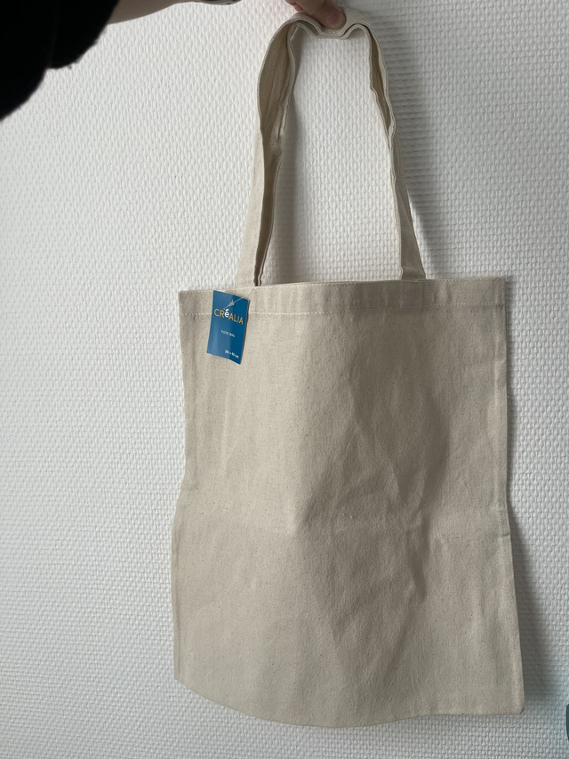 Totebag à personnaliser (recto)