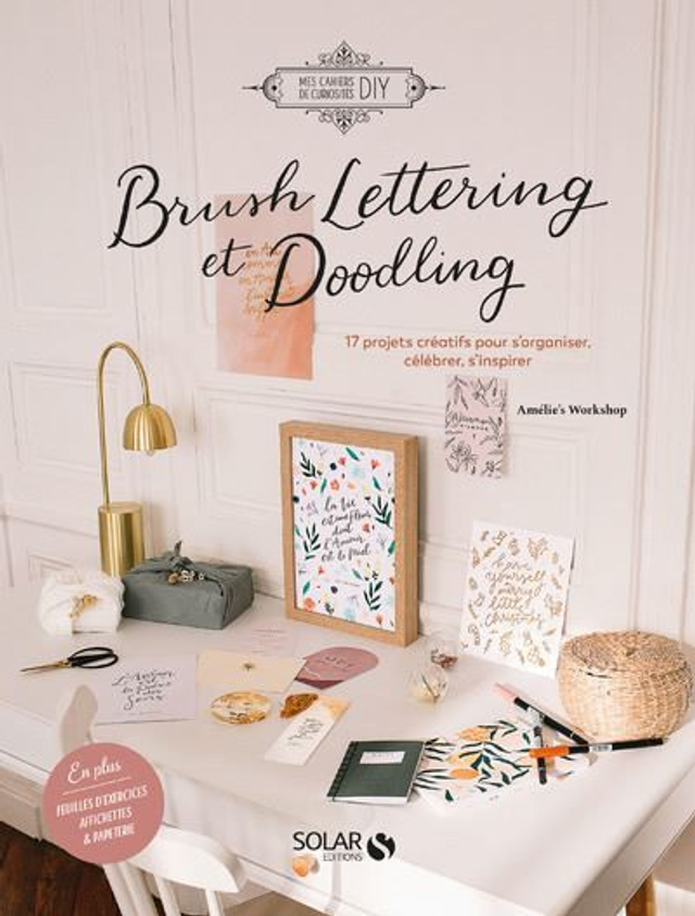 Livre - Brush Lettering Doodling
