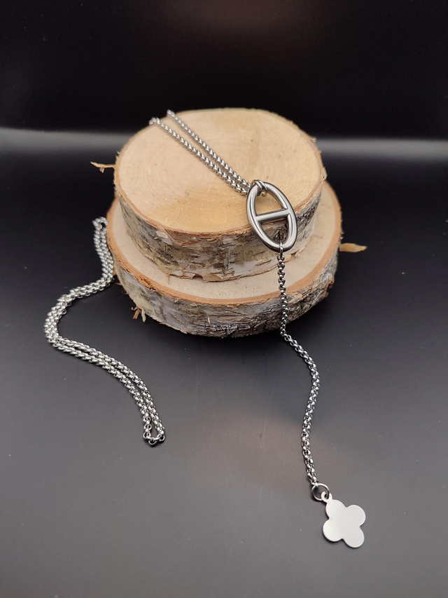 Sautoir Hope Maillon Trèfle 🍀