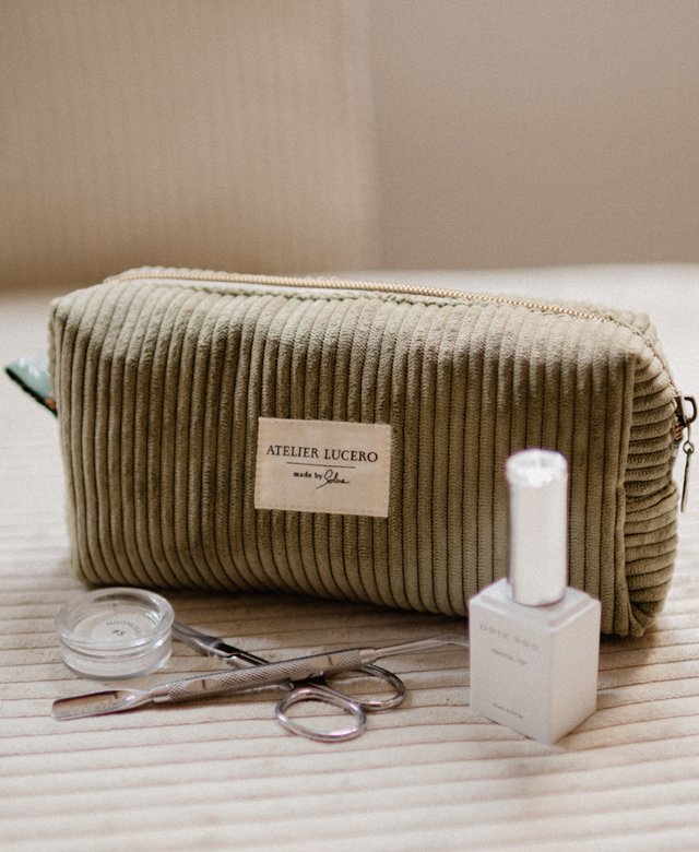 Trousse skin - Vert olive