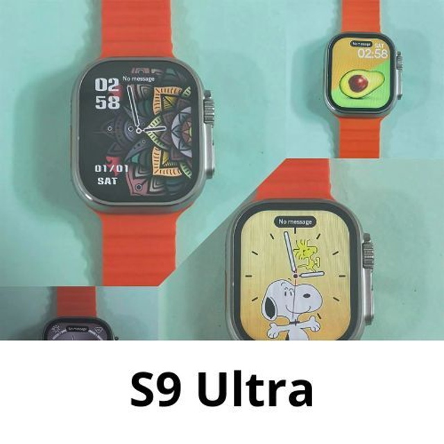S9 Ultra - Série 9 Ultra Custo-benefício 49mm + Pulseira de Silicone de Brinde 