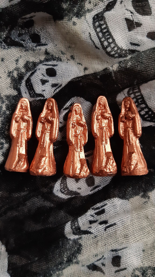 Mini stantita couleur cuivre 3cm