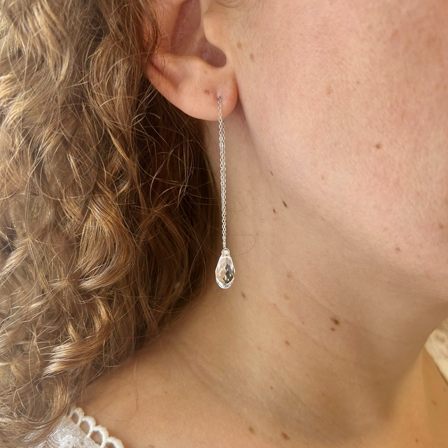 Boucles d'oreilles en cristal