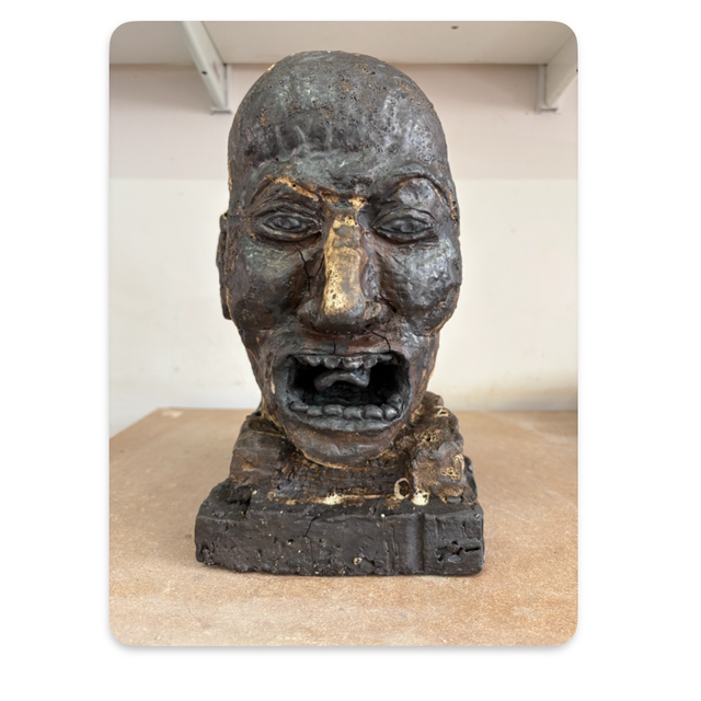 Figure#11, 2024. Abstract ceramic art sculpture