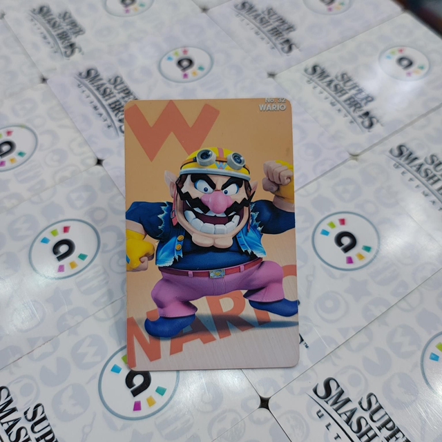 Tarjeta Amiibo Wario / Smash Bros