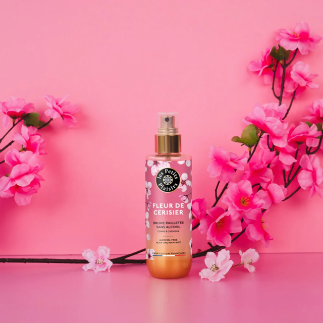 P.P Brume pailletée fleur de cerisier 200 ml
