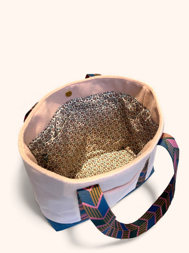 Cabas Essentiel - Eclat d'Hiver Rose Poudré