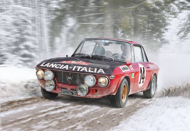 Lancia Fulvia HF Rally M.Carlo 72 Italeri 3670 1/24