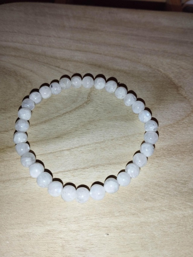 Pierre de lune bracelet en perles de 6 mm 