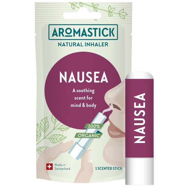 Stick Inhalador Nausea Organic 0.8ml Aromastick