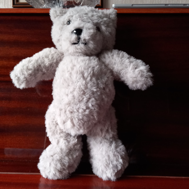Hand Knitted Soft Furry Teddy