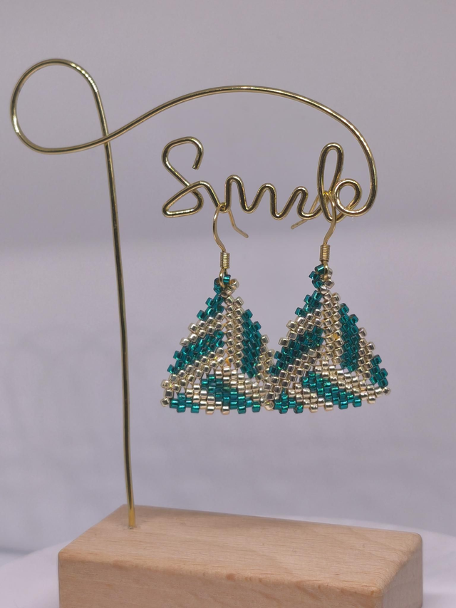 Boucles miyuki géométriques