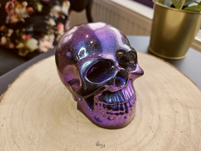 Skull Chameleon Purple (W054)