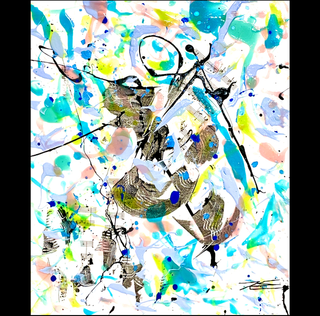 L’Equilibriste - 38x46cm - 2017