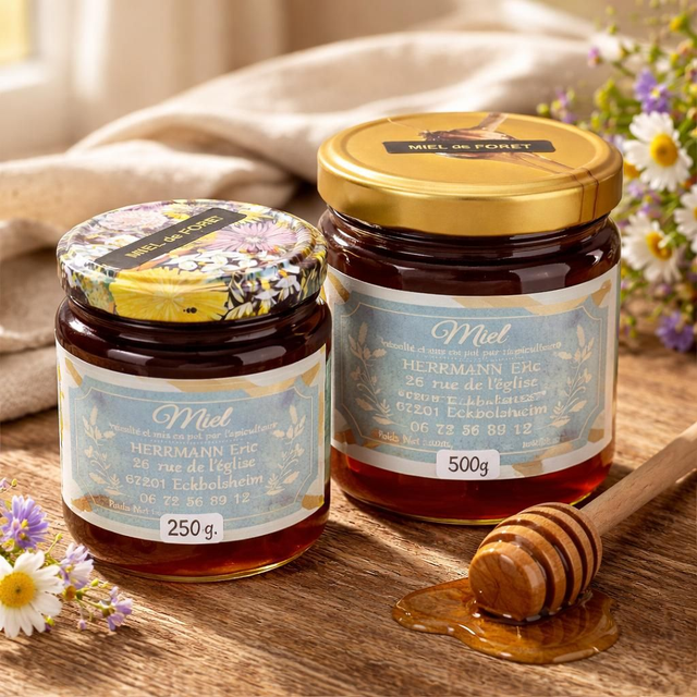 "Forêt" - Miel naturel, local &amp; bio