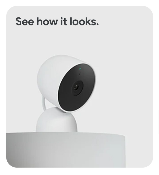 Google Nest Camera Indoor [wired]