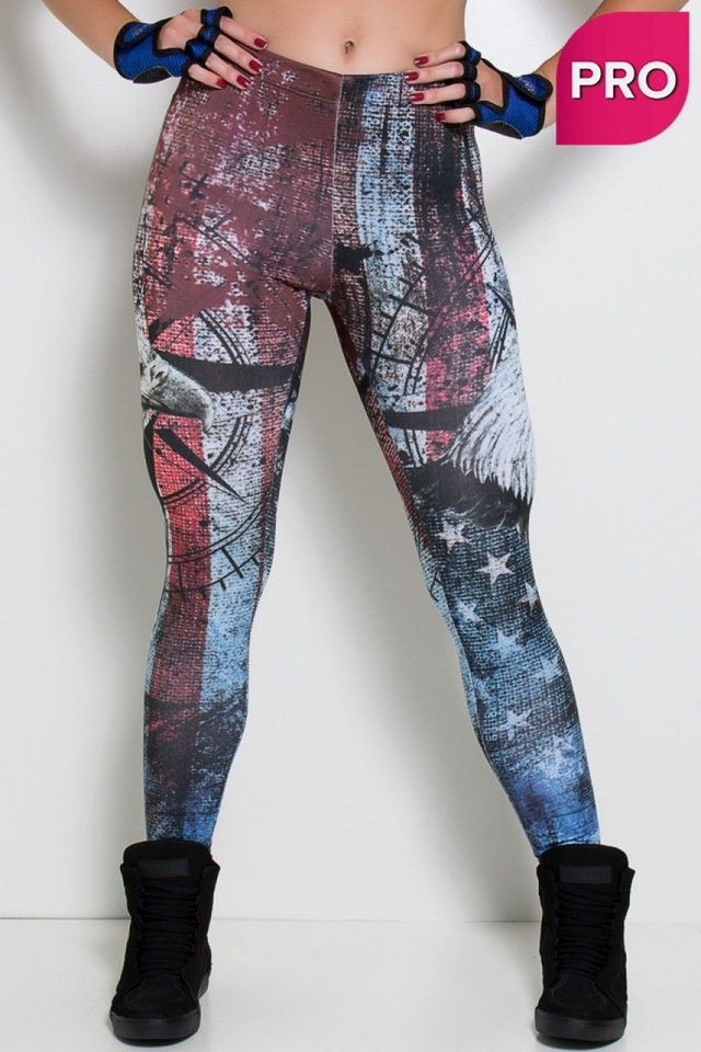 Calça Legging Sublimada American Dream | Kaisan