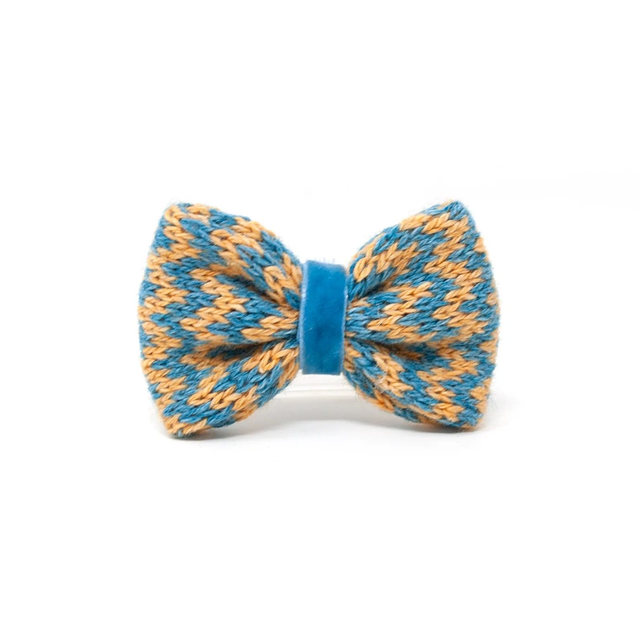 Stocky &amp; Dee Blue Sherbet Bow Tie 
