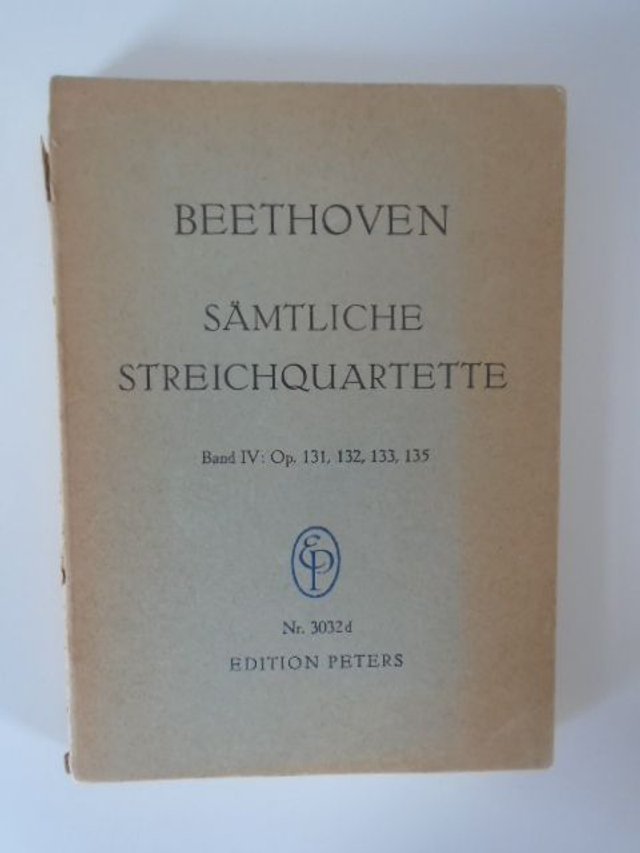Beethoven. Sämtliche Streichquartette. Band III: Opus 95, 127, 130 pocket guide
