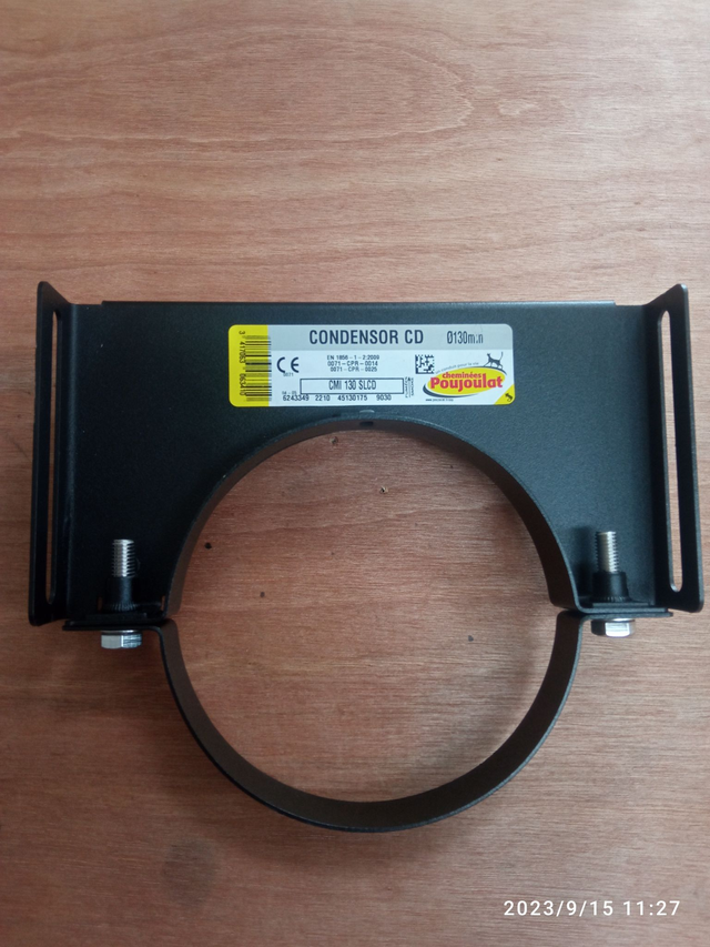 COLLIER MURAL INOX 0:130 SLCD NOIR - 45130175 /9030