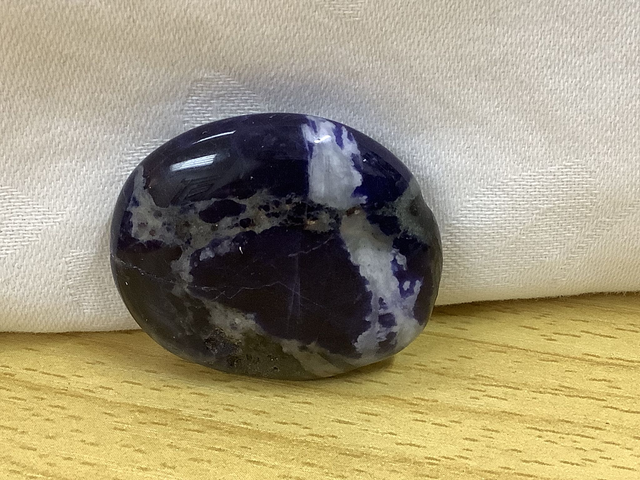 Sodalite Palm Worry Stone