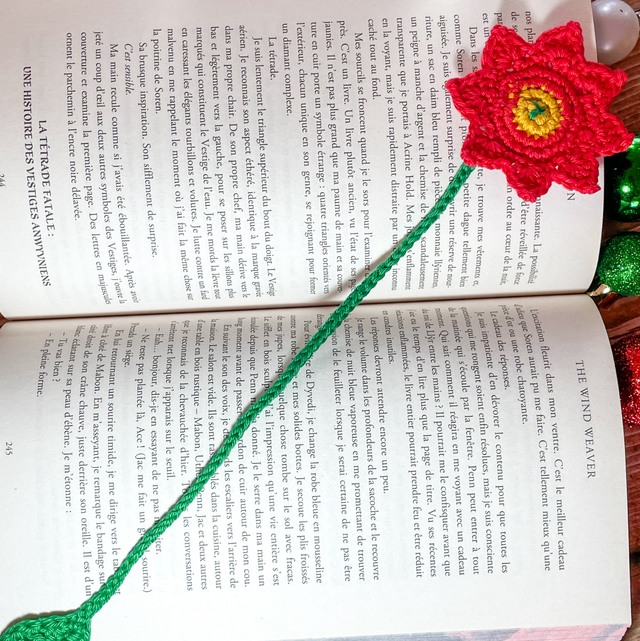 Marque-page &quot;Winter Star&quot;