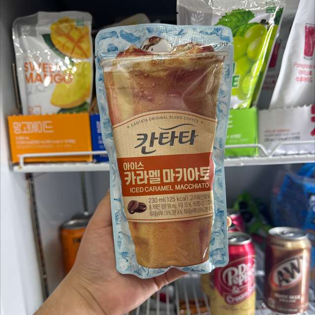 Pouch drink Carmelo macchiato