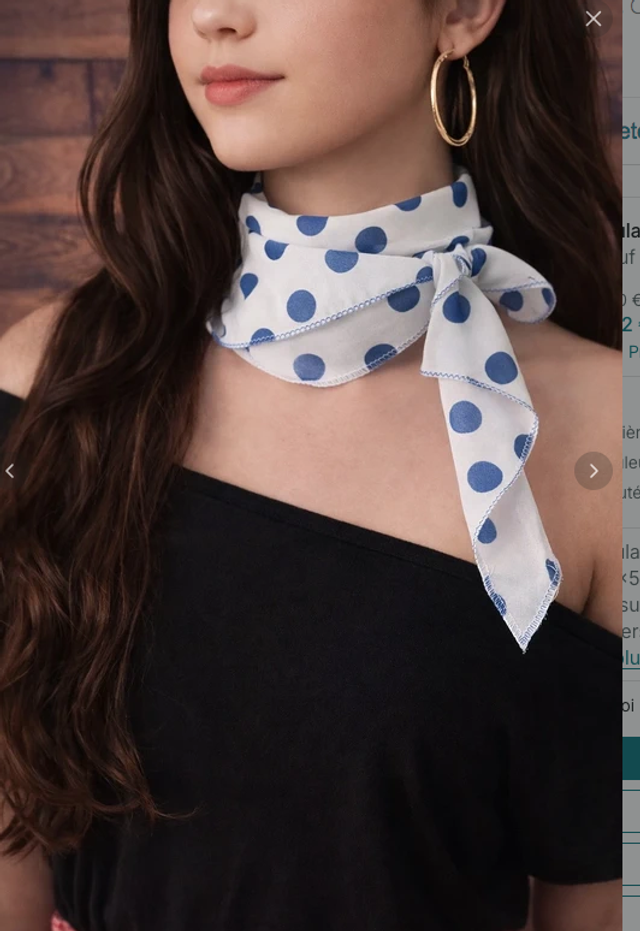 Foulard carré Flamenco 