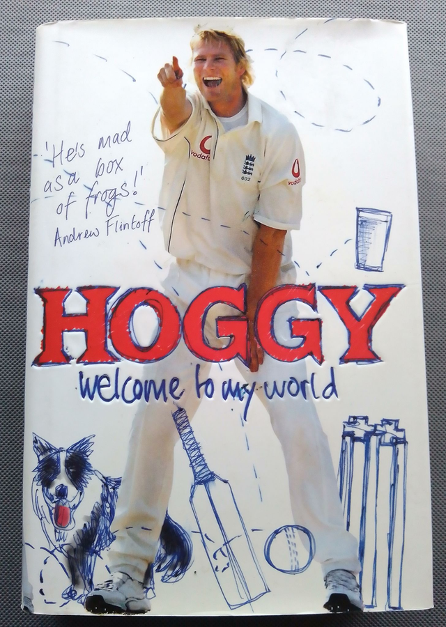 HOGGY Welcome To My World  SIGNED illustrated HARDBACK  ISBN:  9780007281299