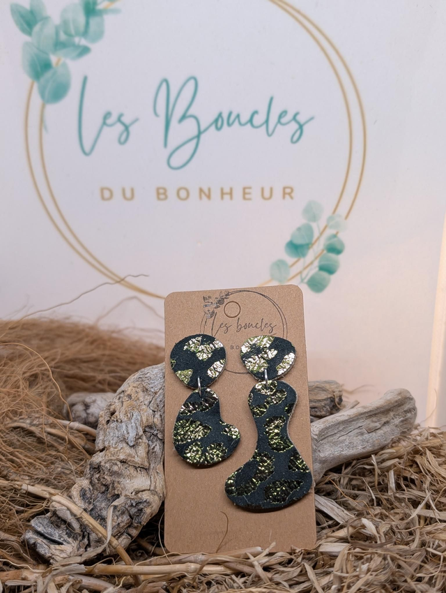 Boucles d&#039;oreilles Les jumelles ju019