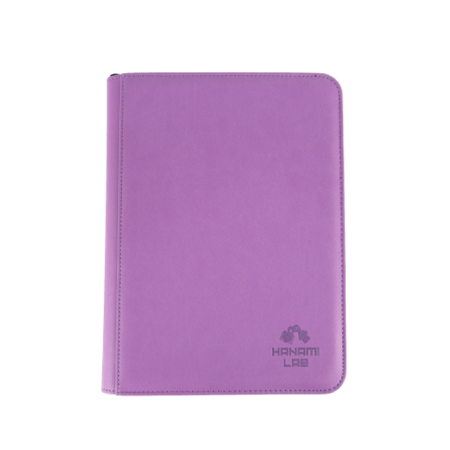 BINDER 9 TASCHE ZIPPERED - HARAJUKU PURPLE