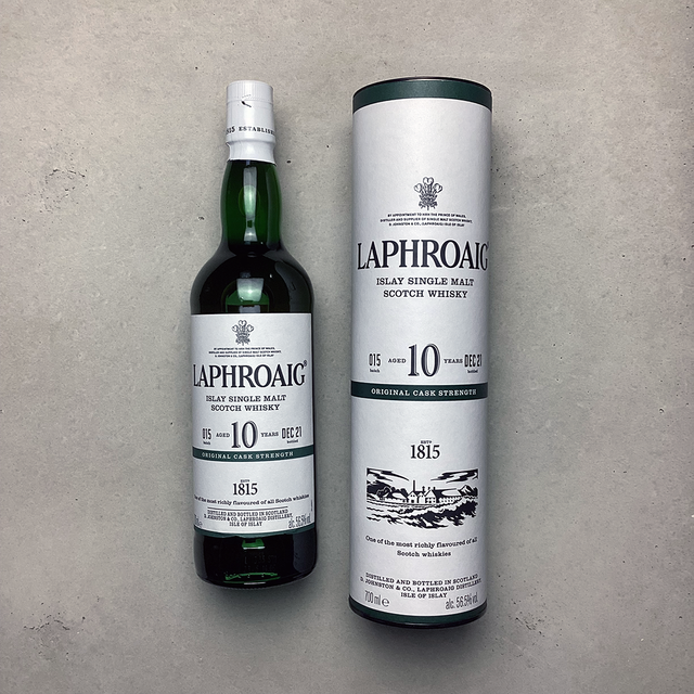 LAPHROAIG Brut de fût batch 015 dec21 