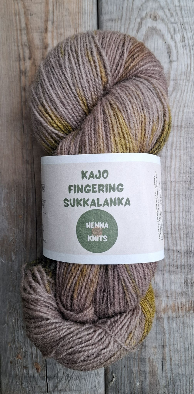 Kajo Fingering sukkalanka | Mörrimöykky