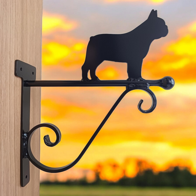 Frenchie Hanging Basket Bracket
